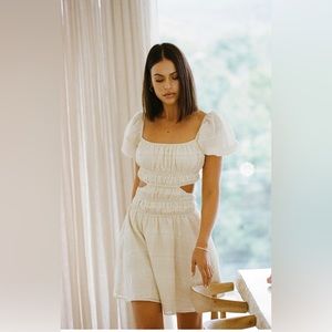 SABO SKIRT Wolfie Dress in cream !!